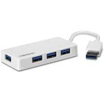 Trendnet TU3-H4E Schnittstellen-Hub 5000 Mbit/s Weiß