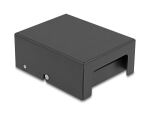DELOCK Keystone Patchpanel 4 Port schwarz