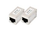 Digitus CAT 6A Modulare Kupplung, geschirmt - 2 Stk.