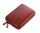 TROIKA CBO25/BR Personal Organizer Kunstleder, Samt Braun