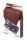 TROIKA CBO25/BR Personal Organizer Kunstleder, Samt Braun
