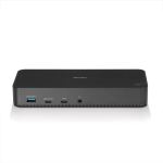 Lindy 43366 laptop-dockingstation & portreplikator Andocken USB 3.2 Gen 2 (3.1 Gen 2) Type-C Schwarz