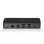 Lindy 43366 laptop-dockingstation & portreplikator Andocken USB 3.2 Gen 2 (3.1 Gen 2) Type-C Schwarz