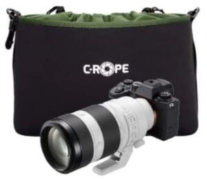 C-Rope CRP-CNB-XL-BLK-2 Kameratasche/-koffer Beuteltasche Schwarz, Grün