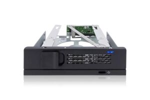Icy Dock MB118VP-B Speicherlaufwerksgehäuse HDD-Gehäuse Schwarz 3.5"
