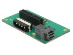 DELOCK Adapter SFF-8643 -> 4x PCIe m. Befestigungsplatte
