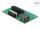 DELOCK Adapter SFF-8643 -> 4x PCIe m. Befestigungsplatte