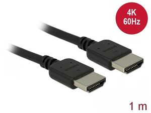 DELOCK Premium HDMI Kabel 4K 60 Hz 2 m
