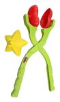 Jamara Snow Play Schneeballzange Herz und Stern 2in1