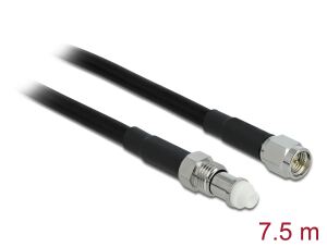 DELOCK Antennenkabel FME - > SMA Bu/St 7.50m
