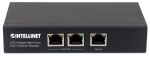 Intellinet 2-Port Gigabit High-Power PoE+ Extender, IEEE 802.3at/af PoE+/PoE, verlängert die Reichweite einer PoE-Verbindung um zusätzliche 100 Meter, 2 PSE-Ports, Metall