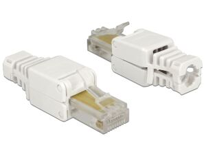 DELOCK RJ45 Stecker Cat.5e UTP werkzeugfrei 2 Stück