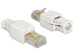 DELOCK RJ45 Stecker Cat.5e UTP werkzeugfrei 2 Stück