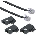 Schwaiger Telefon Anschlussleitung universal 6m