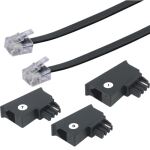 Schwaiger Telefon Anschlussleitung universal 6m