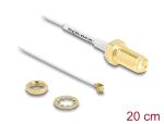 DELOCK LTE Antenne SMA Einbaubuchse 0.20m