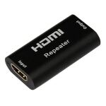 Techly IDATA-HDMI2-RIP4KT Audio-/Video-Leistungsverstärker AV-Repeater Schwarz