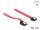 DELOCK SATA-Kabel SATA 7pin -> SATA 7pin gew. St/St 0.50m