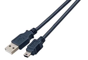 EFB Elektronik K5250SW.3V2 USB Kabel USB 2.0 30 m USB A Mini-USB B 0,48 Gbit/s Schwarz
