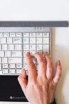 BakkerElkhuizen UltraBoard 960 Standard Compact Tastatur Büro USB QWERTZ Schweiz Silber, Weiß
