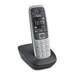 Gigaset E560 Analoges/DECT-Telefon Schwarz, Silber