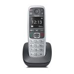 Gigaset E560 Analoges/DECT-Telefon Schwarz, Silber