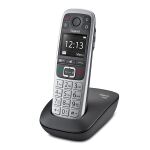 Gigaset E560 Analoges/DECT-Telefon Schwarz, Silber