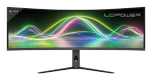 LC-Power LC-M49QCK Computerbildschirm 124,5 cm (49") 5120 x 1440 Pixel Dual QHD LCD Schwarz