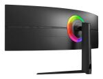 LC-Power LC-M49QCK Computerbildschirm 124,5 cm (49") 5120 x 1440 Pixel Dual QHD LCD Schwarz