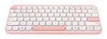 ASUS Marshmallow Keyboard KW100 Tastatur Haus Bluetooth QWERTZ Deutsch Pink
