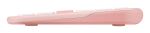 ASUS Marshmallow Keyboard KW100 Tastatur Haus Bluetooth QWERTZ Deutsch Pink