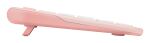 ASUS Marshmallow Keyboard KW100 Tastatur Haus Bluetooth QWERTZ Deutsch Pink