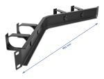 DELOCK 19" Kabelmanagement Rangierpanel 4 Bügel...