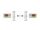 DELOCK Extender RS-232 DB9 Buchse RJ45 Buchse