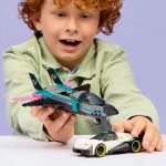 Lego City Düsenflieger vs. Rennauto--60489