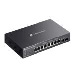 TP-Link Omada SG2210XMP-M2 Managed L2/L2+ 2.5G Ethernet (100/1000/2500) Power over Ethernet (PoE) Desktop-/Wandmontage Schwarz