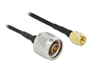 DeLOCK Antennenkabel N Stecker zu SMA Stecker LMR/CFD100 10 m low loss