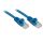 Lindy RJ-45/RJ-45 Cat6 0.5m Netzwerkkabel Blau 0,5 m U/UTP (UTP)