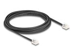 DELOCK Telefonkabel RJ11 Stecker zu RJ11 Stecker schw. 2m