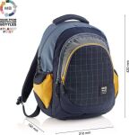 Miquelrius Rucksack Triple Berlin Recy 30l 3 Fächern schwarz