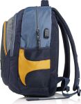 Miquelrius Rucksack Triple Berlin Recy 30l 3 Fächern schwarz