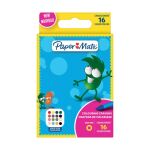 PAPER MATE Wachsmaler Kids Colouring Bunt 16er M Blister