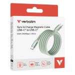 Verbatim 31864 USB Kabel USB 2.0 1,2 m USB C 0,48 Gbit/s 60 W Grün