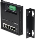 Trendnet TI-PG50F Netzwerk-Switch Unmanaged Power over Ethernet (PoE) Schwarz