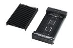 Icy Dock MB601M2K-1B Speicherlaufwerksgehäuse SSD-Gehäuse Schwarz 3.5"