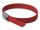 DELOCK Edelstahlkabelbinder L 400 x B 7,9 mm rot 10 Stück