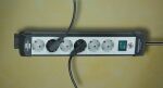 Brennenstuhl 1951580100 Verlängerungskabel 3 m 8 AC-Ausgänge Schwarz, Grau