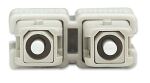 Intellinet Glasfaser LWL-Anschlusskabel, Duplex, Multimode, LC/SC, 50/125 µm, OM2, 2 m, orange