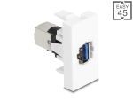 DELOCK Easy 45 Modul USB 5 Gbps Typ-A BU zu USB 5Gbps Typ-B