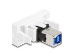 DELOCK Easy 45 Modul USB 5 Gbps Typ-A BU zu USB 5Gbps Typ-B